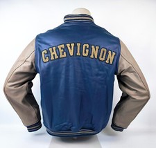 Chevignon lederjacke blau gebraucht kaufen  Schönefeld
