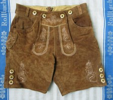 Bestickte braune lederhose gebraucht kaufen  Berlin