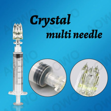 Usado, Crystal Multi Nadel 5 Pin Mesotherapie Mikronadel Ersatznadel für Hautpflege comprar usado  Enviando para Brazil