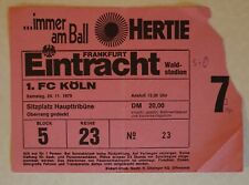 Eintrittskarte ticket eintrach gebraucht kaufen  Wiesbaden