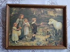 Charming framed print for sale  NEWARK