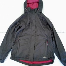 Trespass jacket black for sale  WORTHING