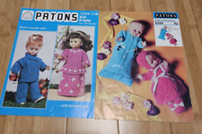 Doll knitting patterns for sale  BRADFORD
