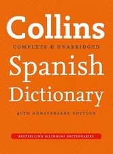 Collins spanish dictionary for sale  UK