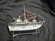 Estátua de barco de pesca de metal vidro, usado comprar usado  Enviando para Brazil