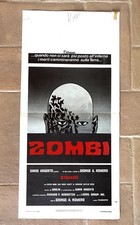 Locandina zombi dario usato  Cesena