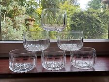 Vintage crystal glass for sale  DUNDEE