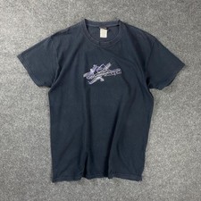 Camiseta Gráfica Vintage Anos 2000 Y2K Quiksilver Praia Surf Skate M, usado comprar usado  Enviando para Brazil