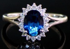 Oval 1.25 sapphire for sale  Lead