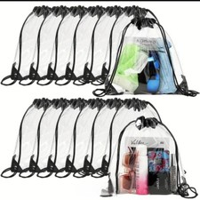 Transparent drawstring backpac for sale  Minneapolis