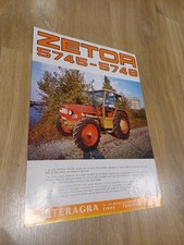 Prospectus tracteur zetor d'occasion  Lys-lez-Lannoy