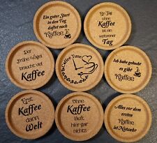 Untersetzer kork kaffee gebraucht kaufen  Augsburg