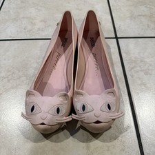 Sapatos de balé femininos Melissa Pink Jelly Flats com gato, usado comprar usado Sapatos de balé femininos Melissa Pink Jelly Flats com gato, usado comprar usado  Enviando para Brazil