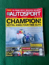 Autosport oct 2013 for sale  BRISTOL