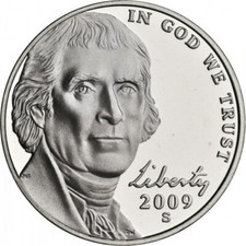 2009 jefferson nickel for sale  Dallastown