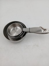 Conjunto de copos de medição de aço inoxidável caixa e barril 4 peças utensílio de cozinha pré comprar usado  Enviando para Brazil