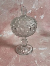 Vintage clear glass for sale  HASTINGS