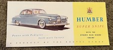 Humber super snipe for sale Humber super snipe for sale  COLCHESTER