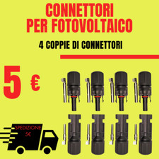 Coppie connettori fotovoltaico usato  Casale Monferrato
