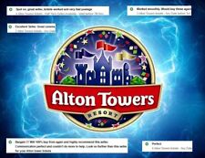 Alton towers tickets for sale  UK
