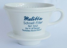 Alter melitta filter gebraucht kaufen  Bad Schwalbach