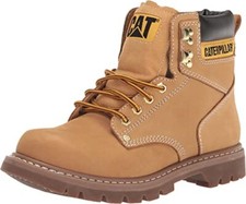 Bota de Trabalho Masculina Caterpillar Segundo Turno Couro - Cor: Mel comprar usado  Enviando para Brazil
