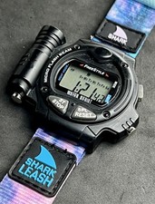 Usado, Vintage Novo FREESTYLE Trela de Tubarão "Micro Feixe de Flash" Relógio Digital Masculino 45mm comprar usado  Enviando para Brazil