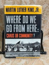 Martin Luther King JR- Where Do We Go From Here: Chaos or Community? 1st Ed HCDJ comprar usado  Enviando para Brazil