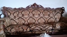 Divano poltrone legno usato  Decollatura