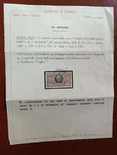 Regno 1923 lire usato  Figline Valdarno