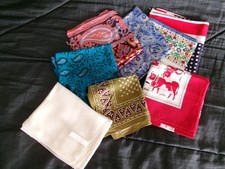 Lot écharpes foulards d'occasion  Lannion