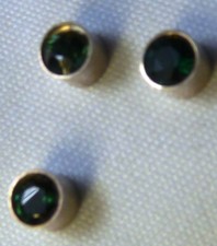 Silberzarge rund peridot gebraucht kaufen  Mainz