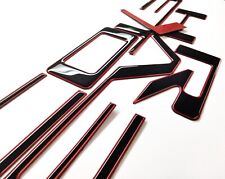 Black red outline for sale  Sarasota