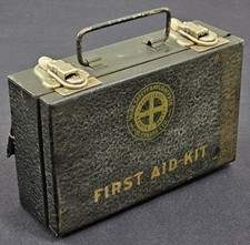 1940's M-S-A KIT DE PRIMEIROS SOCORROS APARELHOS DE SEGURANÇA PARA MINAS KIT COMPLETO TIPO D - ORIGINAL comprar usado  Enviando para Brazil