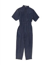Usado, Macacão feminino vintage IT 44 médio azul marinho seda DG27 comprar usado  Enviando para Brazil