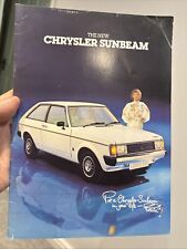 New chrysler sunbeam for sale  AYLESFORD