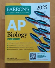 Barron 2025 biology for sale  Bolingbrook