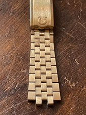 RARO NOS Omega pulseira de relógio folheada a ouro 1200 “tijolos” número original 12 comprar usado  Enviando para Brazil