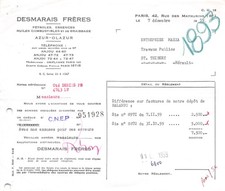 1332 1959 facture d'occasion  France