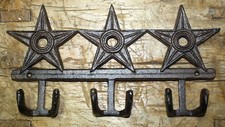 Ganchos de ferro fundido para casaco ESTRELA gancho para chapéu toalheiro decoração rústica cowboy ocidental ENORME comprar usado Ganchos de ferro fundido para casaco ESTRELA gancho para chapéu toalheiro decoração rústica cowboy ocidental ENORME comprar usado  Enviando para Brazil