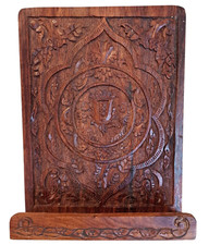 Carved wooden book for sale  Santa Fe