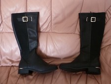 Faux leather black for sale  HUNTINGDON