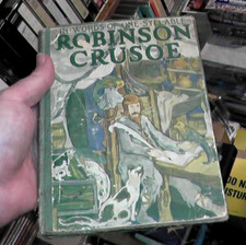 1895 BOOK IN WORDS OF ONE-SYLLABLE ROBINSON CRUSOE ANTIQUE comprar usado  Enviando para Brazil