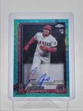 Usado, GUSTAVO CAMPERO 2025 TOPPS CHROME ROOKIE AQUA LAV RC AUTOMÁTICO /199 Q3967 comprar usado  Enviando para Brazil