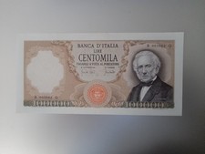 Banconota 100.000 lire usato  Italia