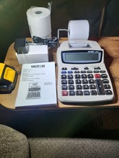 Calculadora de impressão Victor 1208-2 máquina de adicionar tampo de mesa com cabo, 3 papéis comprar usado Calculadora de impressão Victor 1208-2 máquina de adicionar tampo de mesa com cabo, 3 papéis comprar usado  Enviando para Brazil