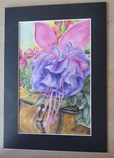 Original watercolour inktense for sale  CHELMSFORD