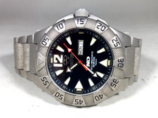 Relógio masculino Reactor Gamma 45,5 mm titânio prata 52001 Super Luminova RARO comprar usado  Enviando para Brazil