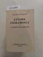 Ettore fieramosca biblioteca usato  Carpi