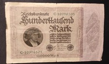Allemagne billet 100000 d'occasion  Ogeu-les-Bains